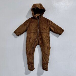Ugg Brown Baby Bunting Snowsuit